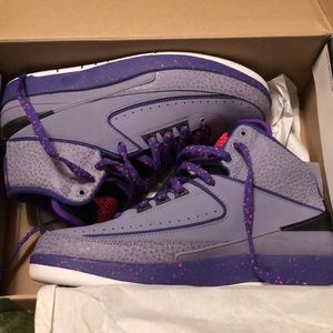 Air Jordan 2 Retro “Iron Purple” size 8.5